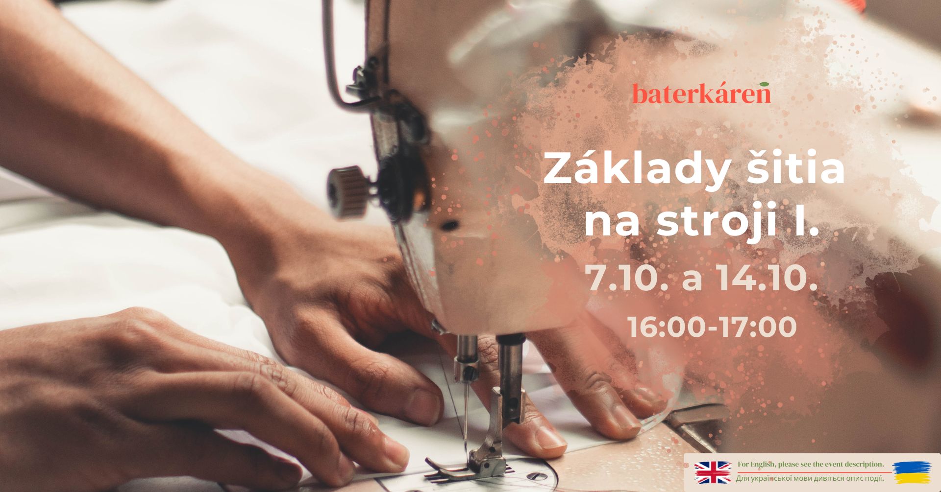 zaklady sitia na stroji 1 oktober