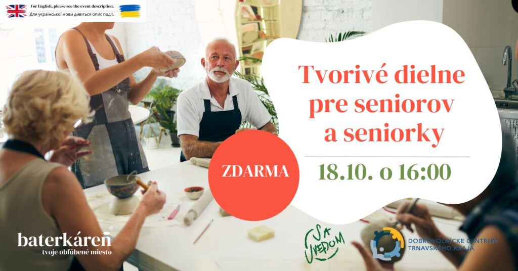 tvorive dielne pre seniorov 18 oktober