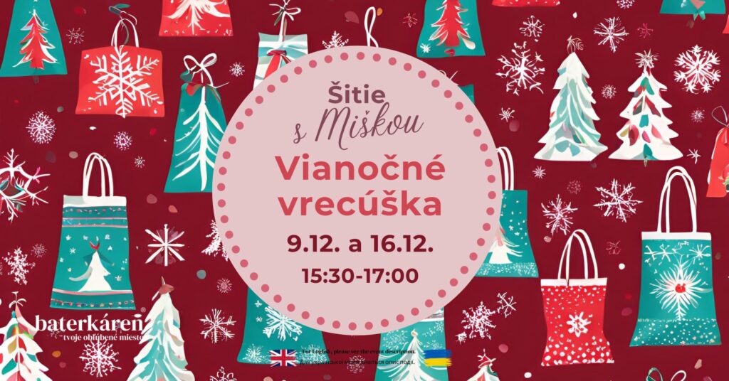 banner na web eventu sitie s miskou vrecuska december