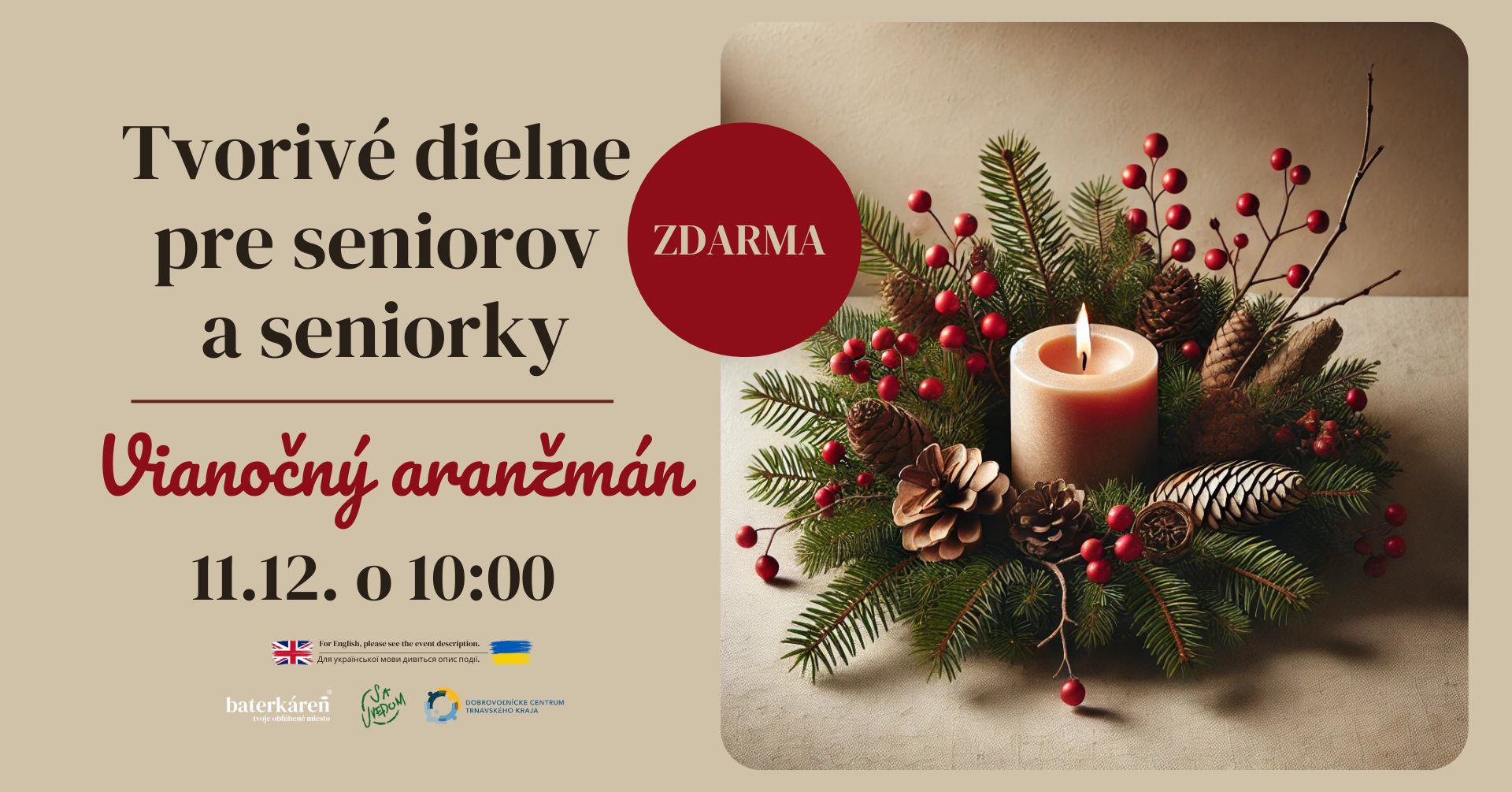 banner na tvorivych seniorov 11 december