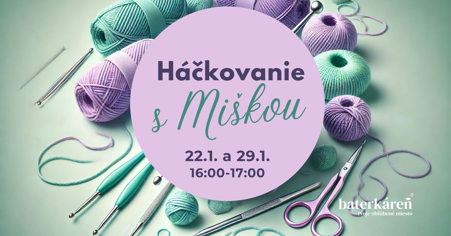 banner na web eventu hackovanie s miskou januar